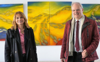 Ana Requesens-Moll und Dr. Harry Jungbauer. Foto: Schwenk