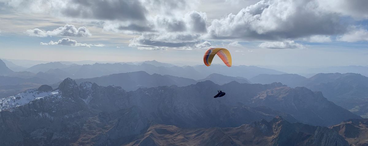 Parachutist and Destroyer in the German Paraglider Championship with second place